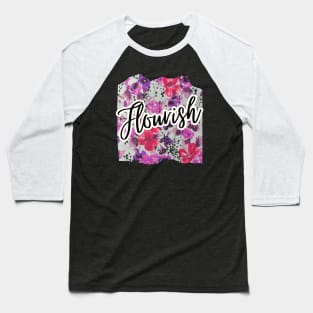 Flourish Spring Season Baseball T-Shirt